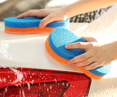 ‘8’ Shape car care silicone sponge